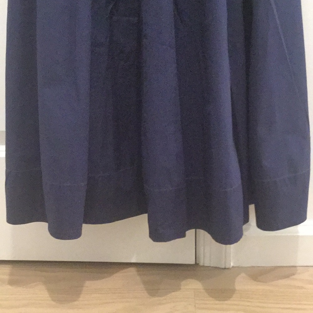 Comptoir Des Cotonniers navy cotton skirt - Picture 5 of 9
